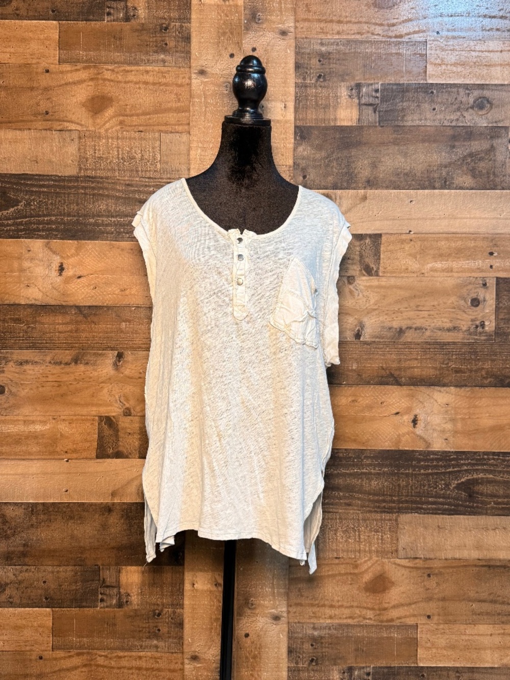 We the Free People Women's Mint Green Tank Top Shirt Sleeveless Large L TEP 108